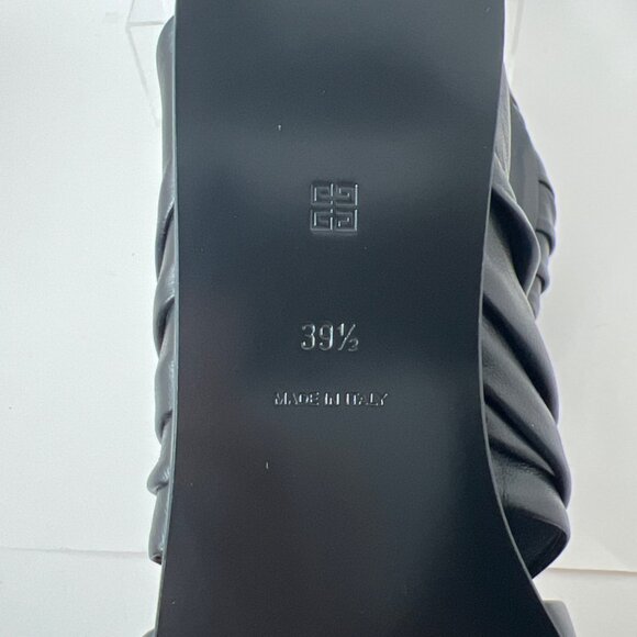 Givenchy Twist Leather Ballerina Mules Ballerina Women Pointed Flats Size 39.5 - Picture 8 of 12